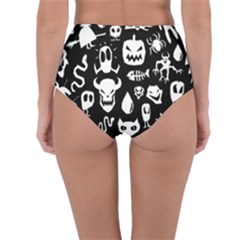 Reversible High-Waist Bikini Bottoms 