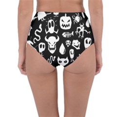 Reversible High-Waist Bikini Bottoms 
