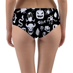 Reversible Mid-Waist Bikini Bottoms 