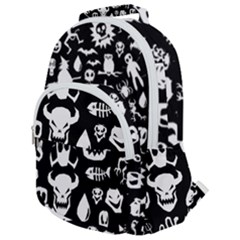 Rounded Multi Pocket Backpack 