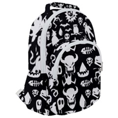 Rounded Multi Pocket Backpack 
