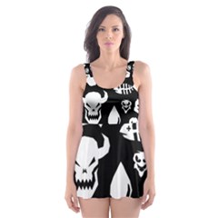 Monsters Skater Dress Swimsuit from ArtsNow.com
