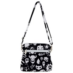 Zipper Messenger Bag 