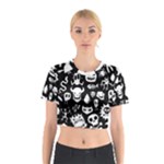 Monsters Cotton Crop Top