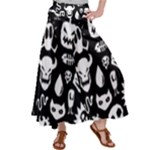 Monsters Satin Palazzo Pants