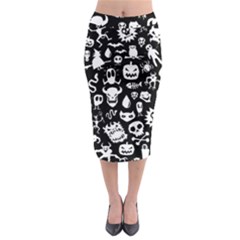 Midi Pencil Skirt 