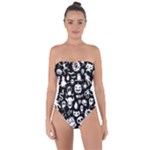 Monsters Tie Back One Piece Swimsuit