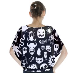 Batwing Chiffon Blouse 