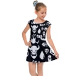 Monsters Kids  Cap Sleeve Dress