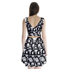 Split Back Mini Dress  