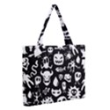 Zipper Medium Tote Bag Front