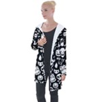 Monsters Longline Hooded Cardigan