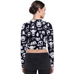 Long Sleeve Zip Up Bomber Jacket 