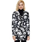 Monsters Button Up Hooded Coat 