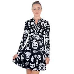Long Sleeve Panel Dress 