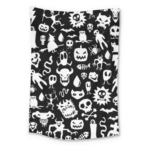 Monsters Large Tapestry from ArtsNow.com