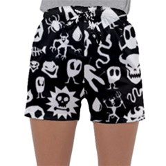 Women s Satin Sleepwear Shorts 