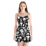 Monsters Satin Pajamas Set