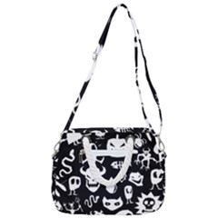 Rope Handles Shoulder Strap Bag 