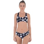 Monsters Criss Cross Bikini Set