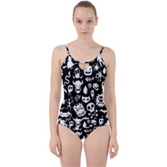 Cut Out Top Tankini Set 