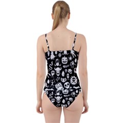 Cut Out Top Tankini Set 