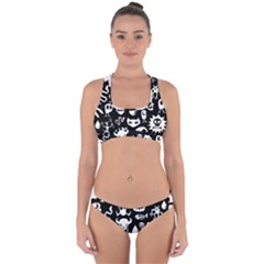Monsters Cross Back Hipster Bikini Set from ArtsNow.com