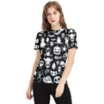 Monsters Women s Short Sleeve Rash Guard