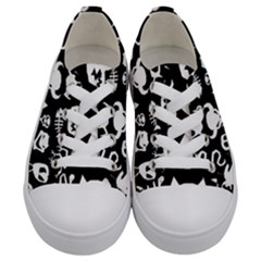 Kids  Low Top Canvas Sneakers 