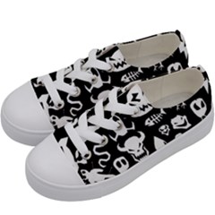 Kids  Low Top Canvas Sneakers 