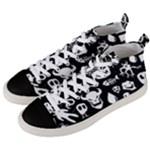 Monsters Men s Mid-Top Canvas Sneakers