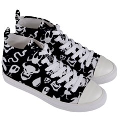 Women s Mid-Top Canvas Sneakers 