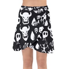 Wrap Front Skirt 
