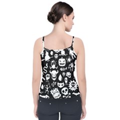 Velvet Spaghetti Strap Top 