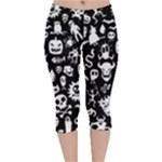 Monsters Velvet Capri Leggings 