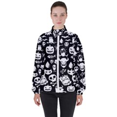 Women s High Neck Windbreaker 