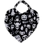 Monsters Giant Heart Shaped Tote