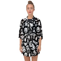 Half Sleeve Chiffon Kimono 