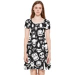 Monsters Inside Out Cap Sleeve Dress
