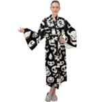 Monsters Maxi Velour Kimono