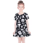Monsters Kids  Simple Cotton Dress