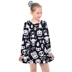Kids  Long Sleeve Dress 