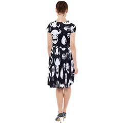 Cap Sleeve Midi Dress 
