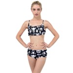 Monsters Layered Top Bikini Set