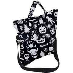 Fold Over Handle Tote Bag 