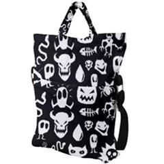 Fold Over Handle Tote Bag 