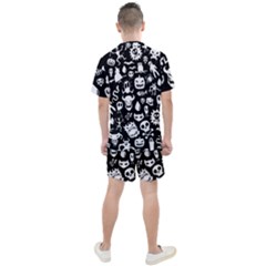 Men s Mesh T-Shirt and Shorts Set 