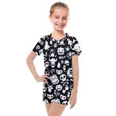Kids  Mesh T-Shirt and Shorts Set 