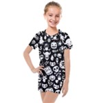 Monsters Kids  Mesh Tee and Shorts Set