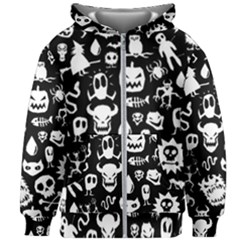 Kids  Zipper Hoodie Without Drawstring 